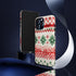 Watercolor Study of Christmas Patterns - Impact Resistant Phone Case